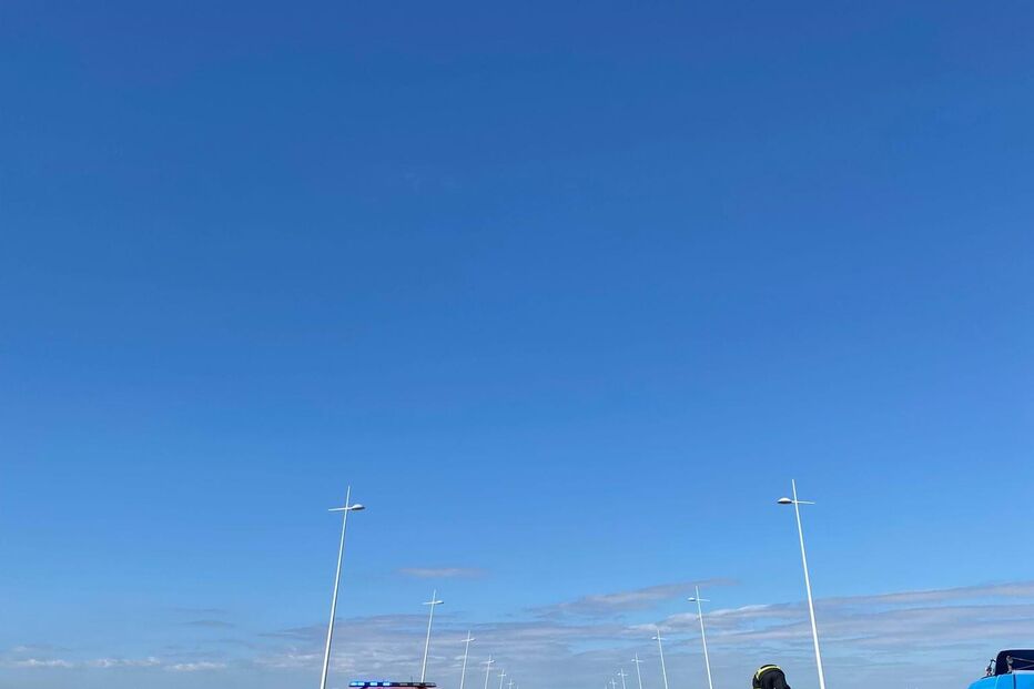 Mulher morre em acidente na ponte Vasco da Gama