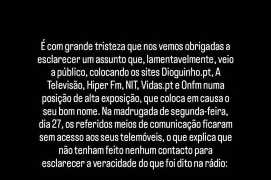 publicação instagram