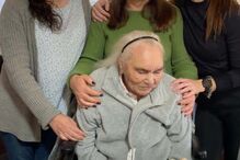 Maria da Silva Oliveira a celebrar o aniversário