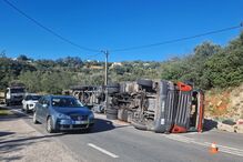 Despiste de pesado na EN2