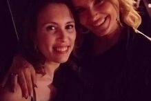 Crsitina Ferreira e a Catarina Duarte, amiga de longa data 