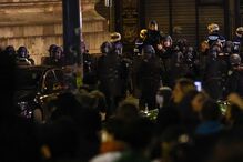 Protestos contra a reforma das pensões em Paris, França