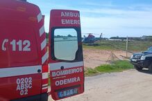 Mulher fratura perna em queda em Odemira