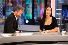 A influencer à conversa com Pablo Motos