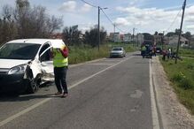 Motociclista ferido em colisão com carro em Palmela