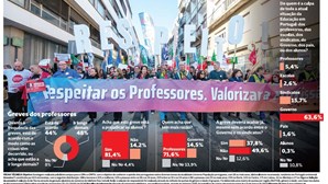 Portugueses reforçam apoio aos professores 