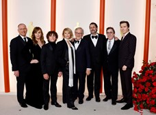 Steven Spielberg, Kate Capshaw e o elenco de 'Os Fabelmans'