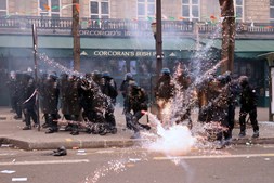 Nono dia de protestos em França