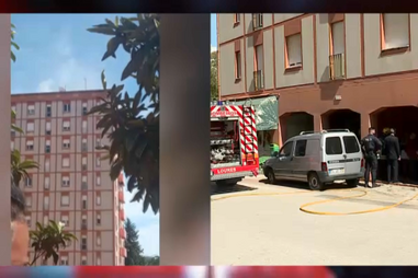 Prédio teve de ser evacuado devido a um incêndio em Santo António dos Cavaleiros