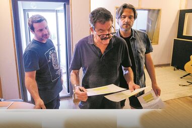 Quim Barreiros, José Fialho Gouveia, Rogério Charraz 