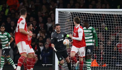 Sporting recebe hoje Arsenal para a Liga Europa