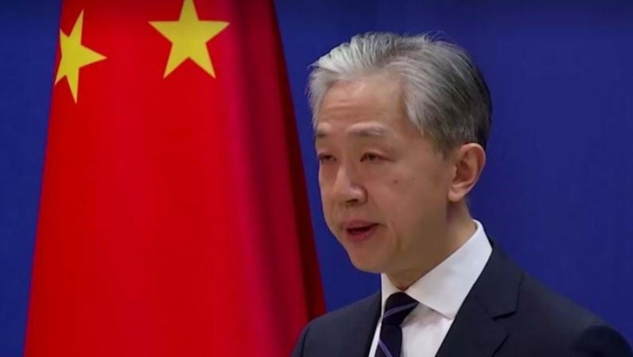 Porta-voz do ministério dos Negócios Estrangeiros chinês, Wang Wenbin