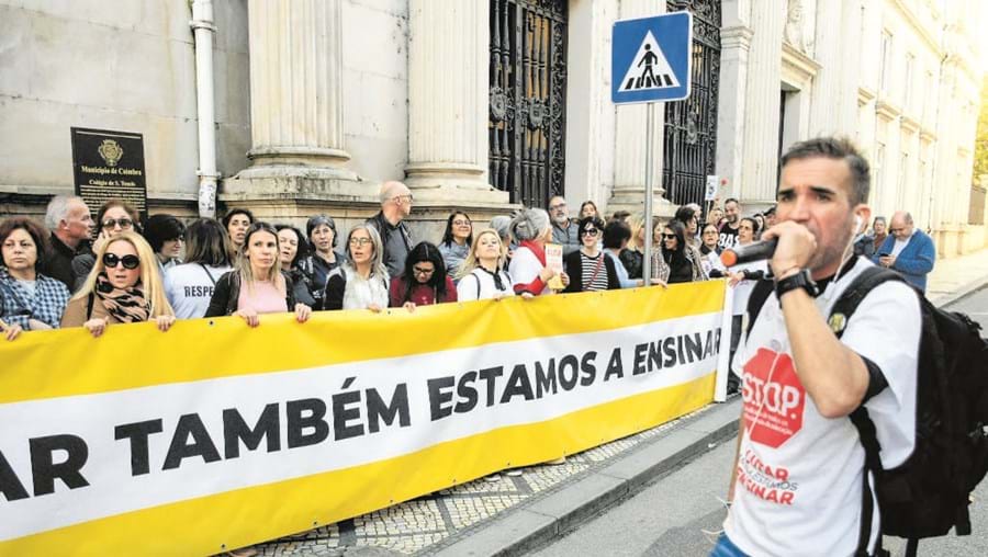 Protesto do STOP, esta sexta-feira, na cidade de Coimbra 