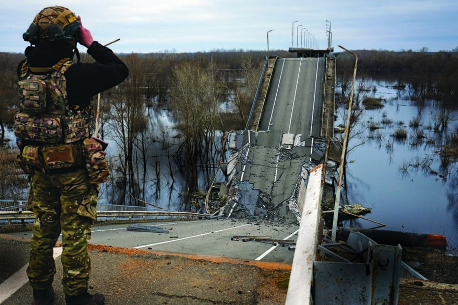 “Se vierem, estamos preparados”: Soldados atentos na fronteira entre a Ucrânia e a Bielorrússia