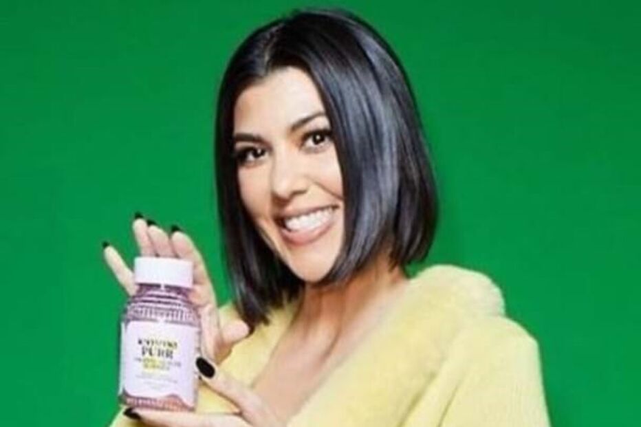 Kourtney Kardashian comete erro no Photoshop