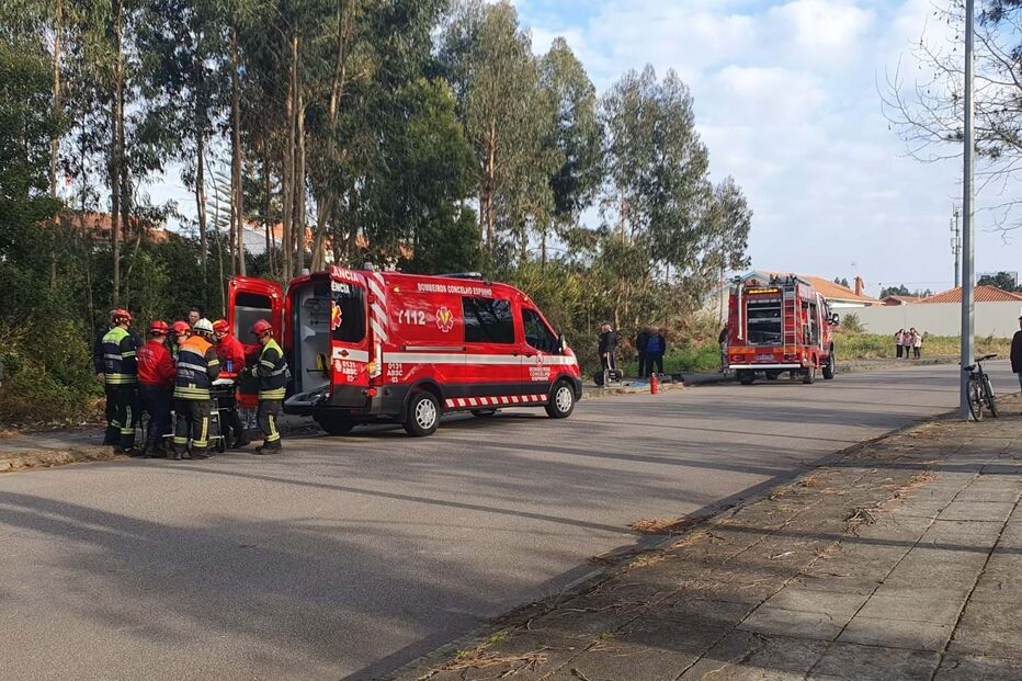Jovem ferido em despiste em Espinho