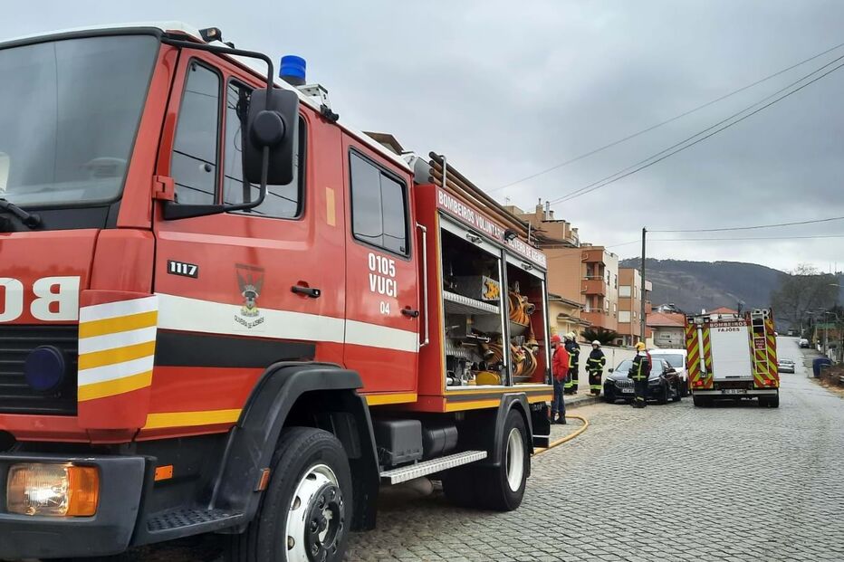 Incêndio numa habitação em Oliveira de Azeméis