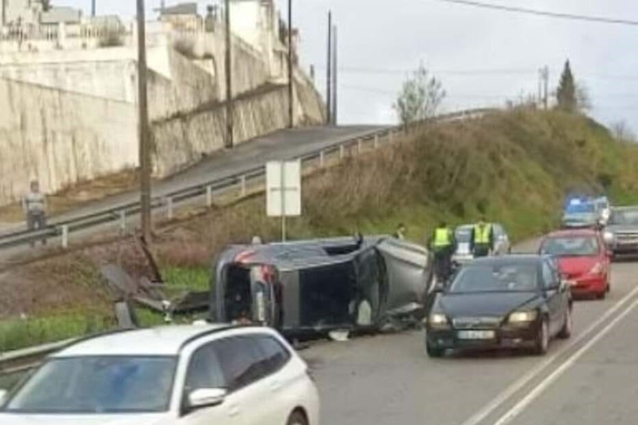Despiste violento em Águeda