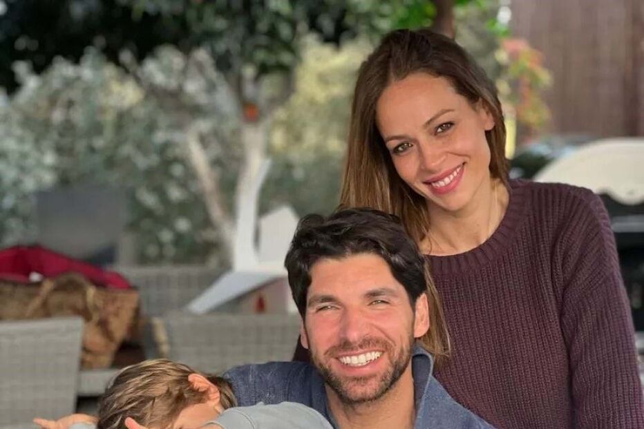 O toureiro, Eva González e o filho de ambos, Cayetano