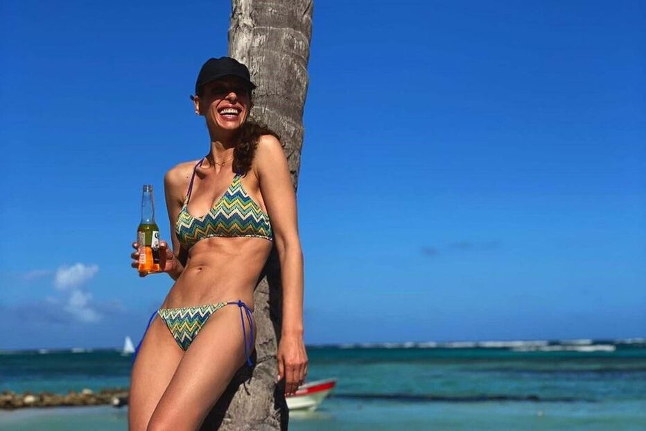 A apresentadora espanhola, Eva González