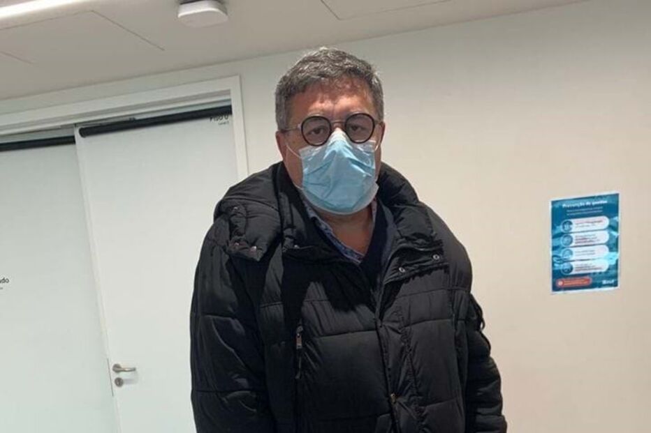 José Carlos Malato no hospital