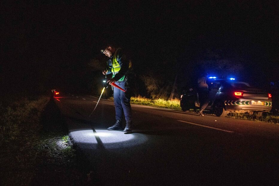 Atropelamento seguido de despiste em Odemira