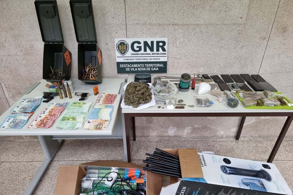 Apreensão da GNR em Vila Nova de Gaia