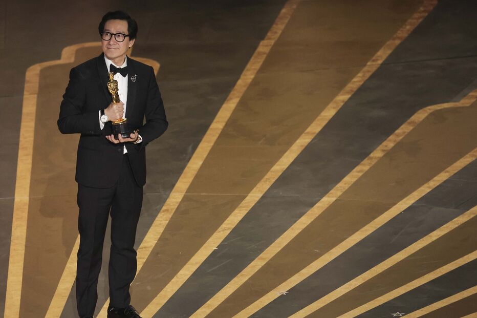 Ke Huy Qua é o vencedor do óscar de melhor ator secundário com o filme Everything Everywhere All at once