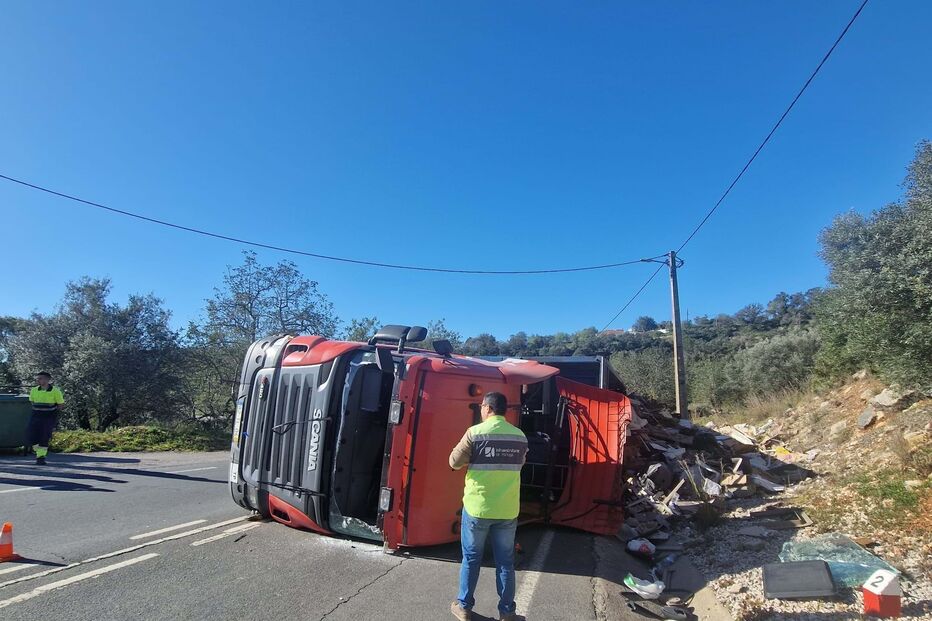 Despiste de pesado na EN2