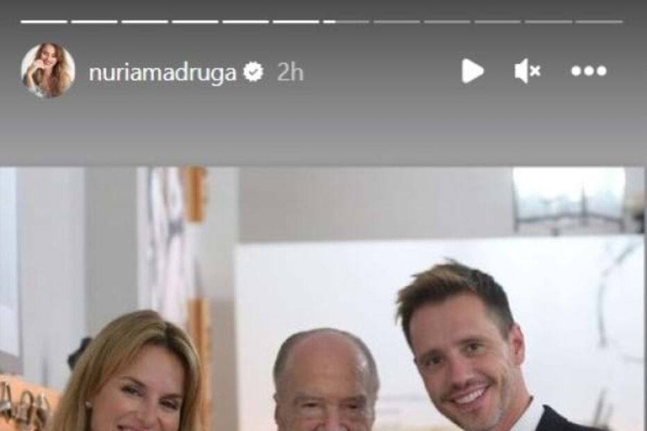 Núria Madruga presta homenagem a Rui Nabeiro