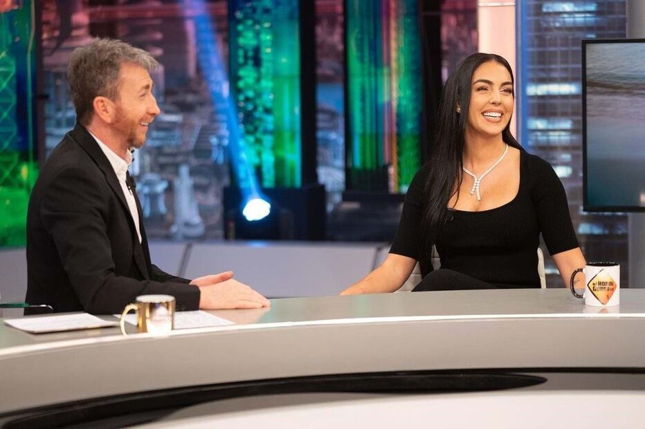 Georgina Rodriguez e Pablo Motos