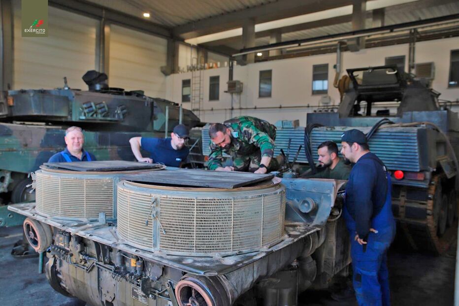Leopard 2A6, alemães, carros de combate