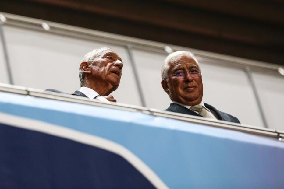 Presidente da República, Marcelo Rebelo de Sousa e primeiro-ministro, António Costa