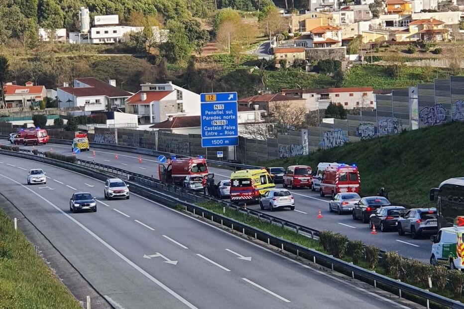 Acidente na A4 