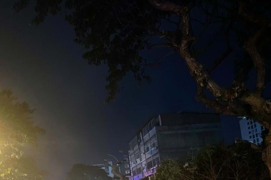 Prédio desabou em Luanda