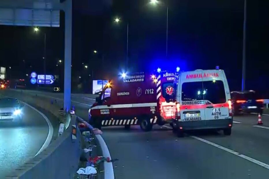 Atropelamento mortal na A44 em Vila Nova de Gaia