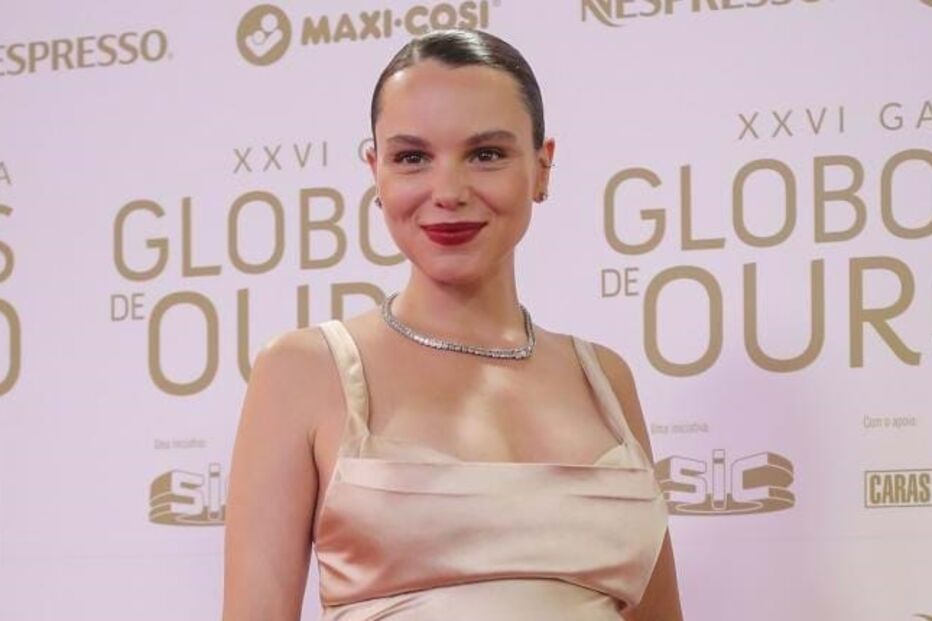Filipa Areosa anunciou a gravidez nos Globos de Ouro, em outubro do ano passado
