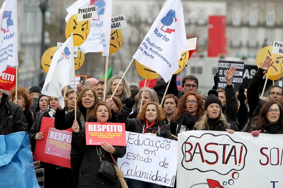professores, educação, manifestações