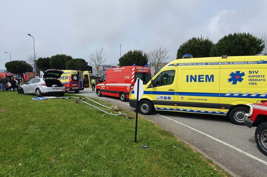 Colisão em Esposende