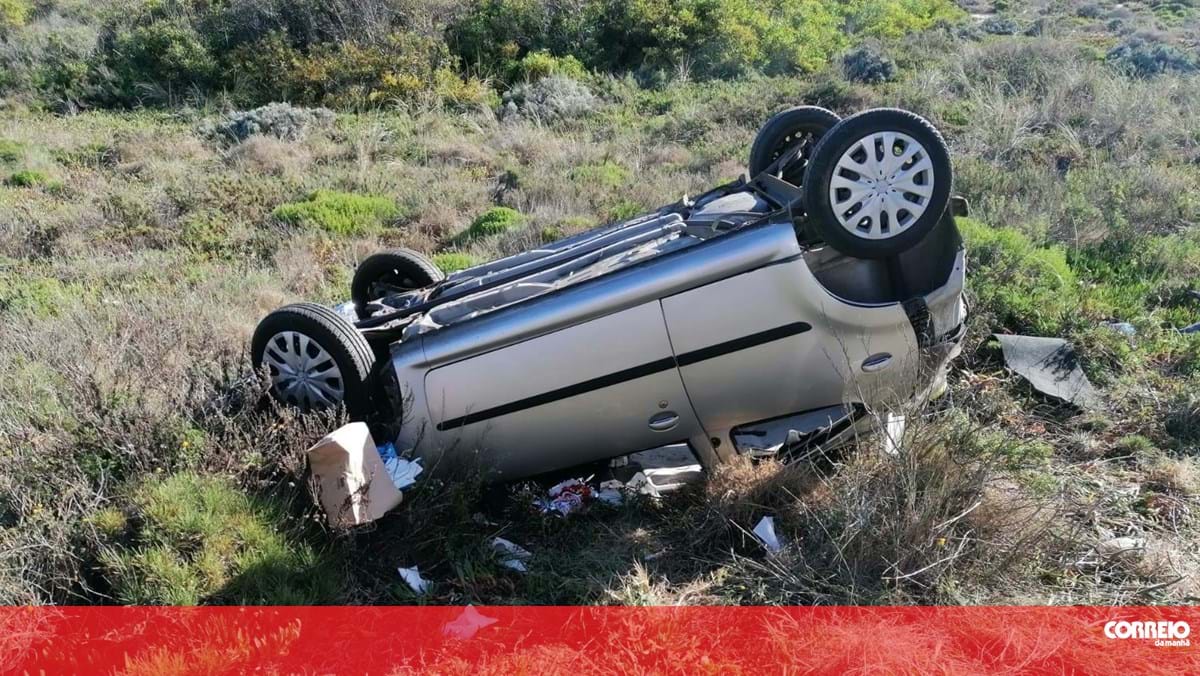 Despiste provoca ferido ligeiro em Sines Portugal Correio da Manhã