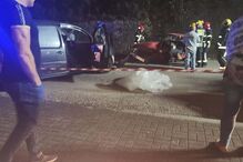 Colisão entre dois carro em Santa Maria da Feira