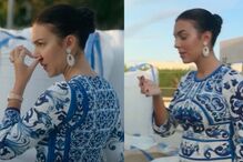 Georgina Rodríguez apanhada a tirar 'macaco' do nariz