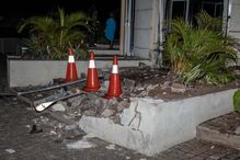 Incêndio no Porto de Luanda