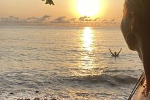 Sofia Arruda está de férias em São Tomé e Príncipe