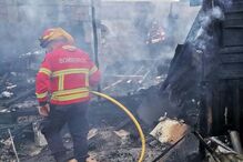 Incêndio no Biarro do Matadouro, Almada