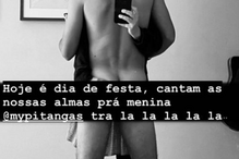 Diogo Clemente a namorada