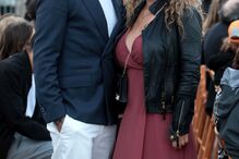 A DJ com o ex-companheiro 