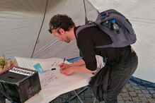 Luís Braga recebe visita de André Pestana