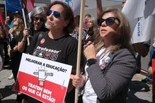 Greve de professores por distritos em Gaia