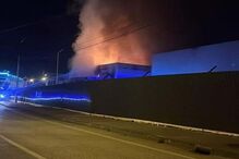 Incêndio na Lugrade em Coimbra